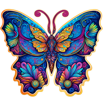 Colorful Butterflies - 18CT Stamped Cross Stitch 35*30CM