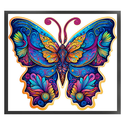 Colorful Butterflies - 18CT Stamped Cross Stitch 35*30CM