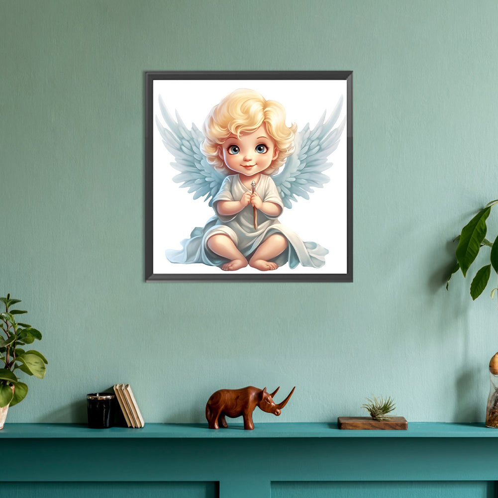 Little Angel - Full Round Drill Diamond Painting 30*30CM