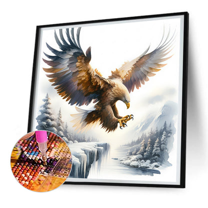 Eagle - Full Round Drill Diamond Painting 30*30CM