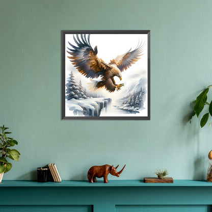 Eagle - Full Round Drill Diamond Painting 30*30CM