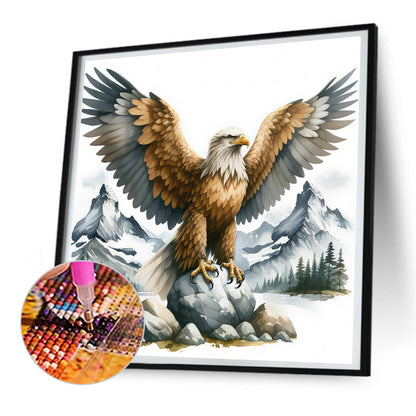 Eagle - Full Round Drill Diamond Painting 30*30CM