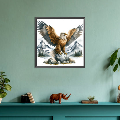 Eagle - Full Round Drill Diamond Painting 30*30CM