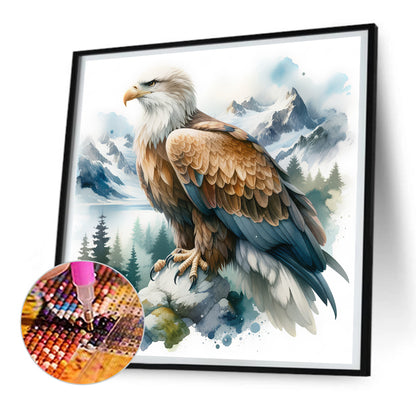 Eagle - Full Round Drill Diamond Painting 30*30CM