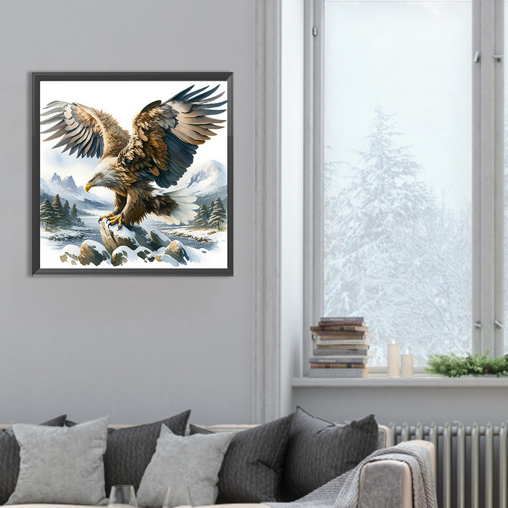 Eagle - Full Round Drill Diamond Painting 30*30CM