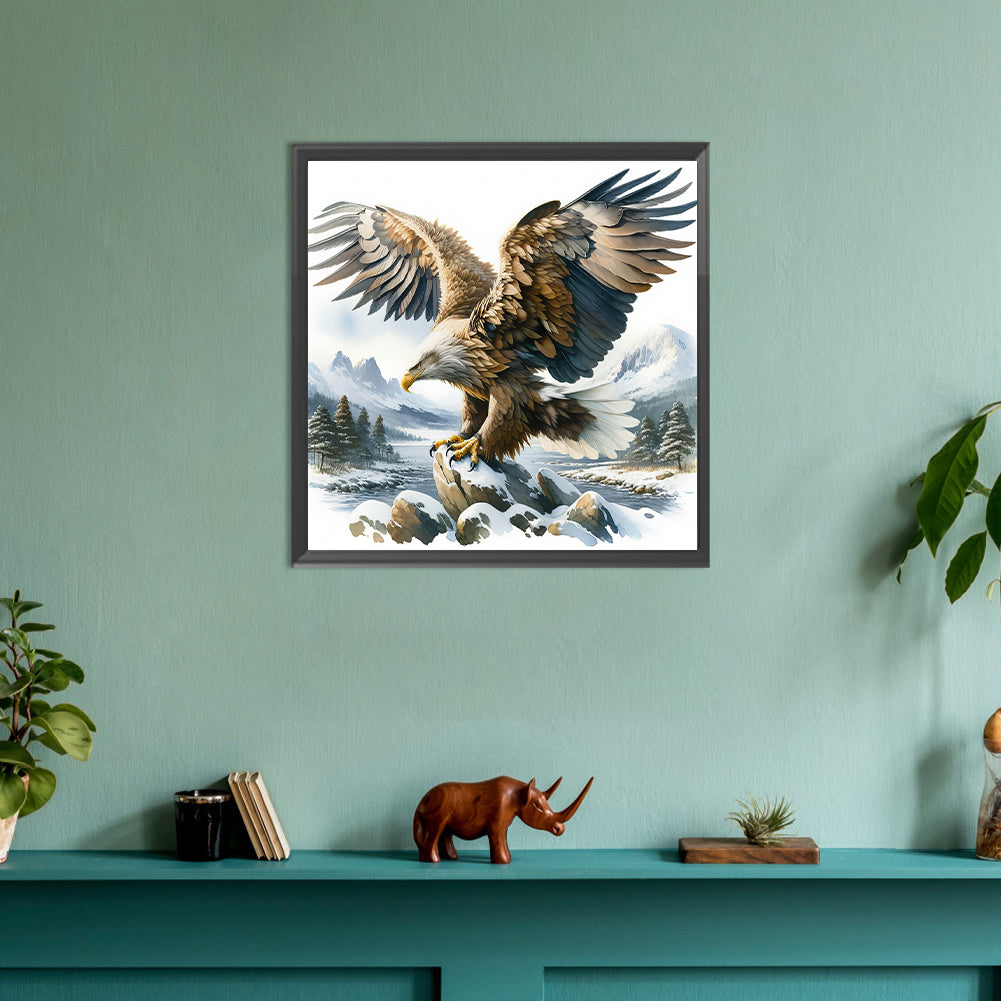 Eagle - Full Round Drill Diamond Painting 30*30CM