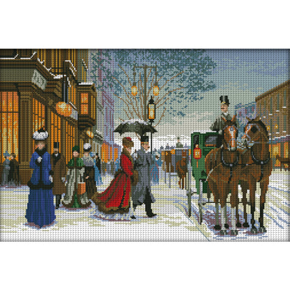 Exotic Twilight - 14CT Counted Cross Stitch 54*36CM(Joy Sunday)