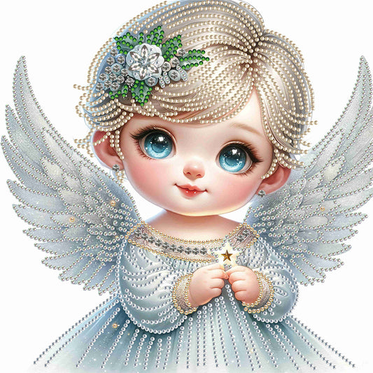 Little Angel - Special Shaped Drill Diamond Painting 30*30CM