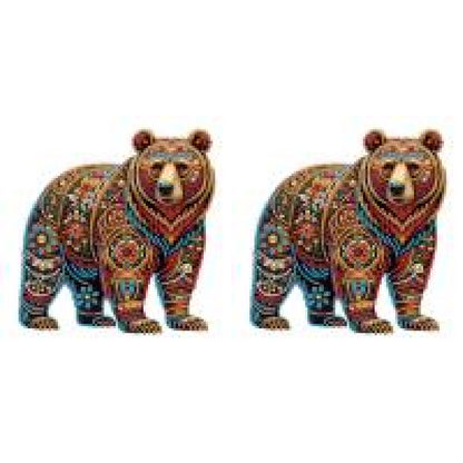 Gorgeous Bear - Special Shaped Drill Diamond Painting 30*30CM