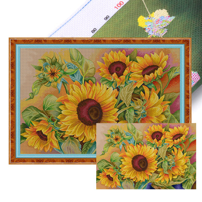 Sunshine Appointment - 11CT Stamped Cross Stitch 130*90CM(Spring)