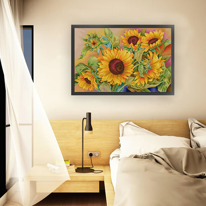 Sunshine Appointment - 11CT Stamped Cross Stitch 130*90CM(Spring)