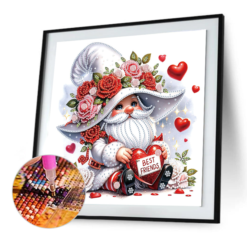 Caring Goblin - Special Shaped Drill Diamond Painting 30*30CM