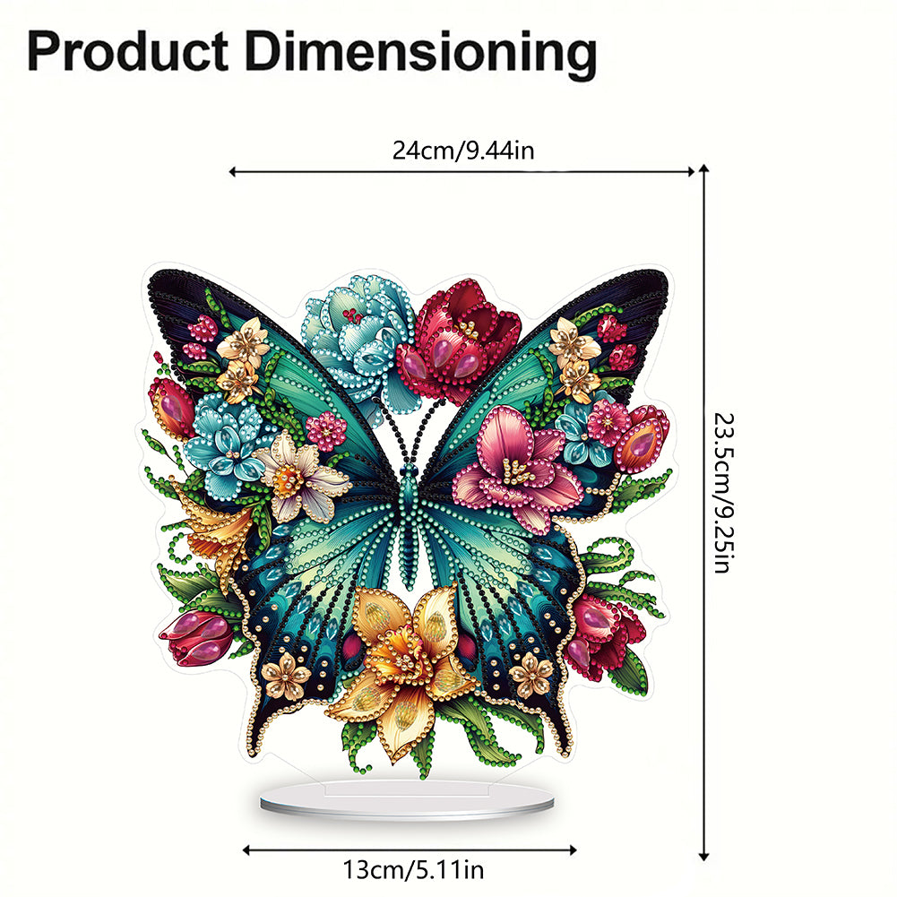 Butterfly Diamond Painting Desktop Ornaments for Home Office Desktop Decor