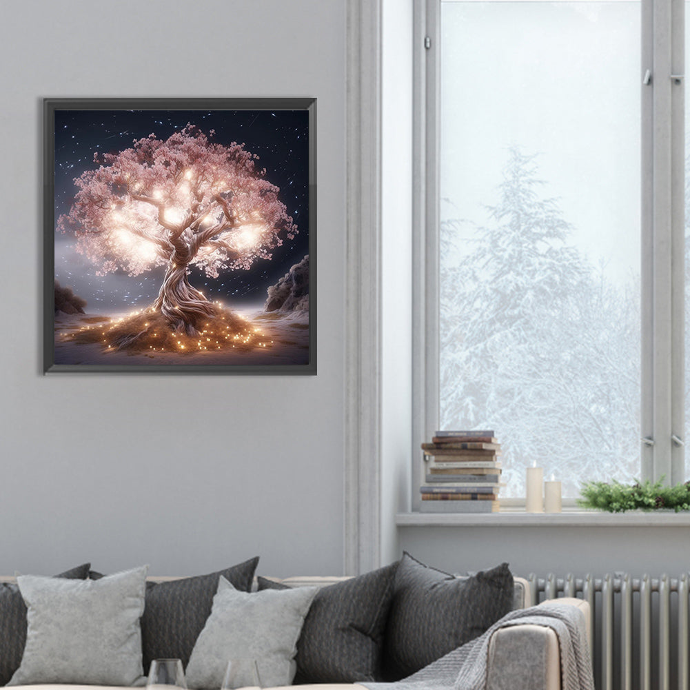 Life Tree - Full Round Drill Diamond Painting 30*30CM