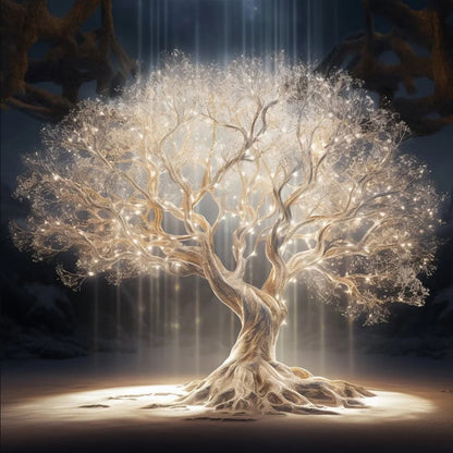 Life Tree - Full Round Drill Diamond Painting 30*30CM