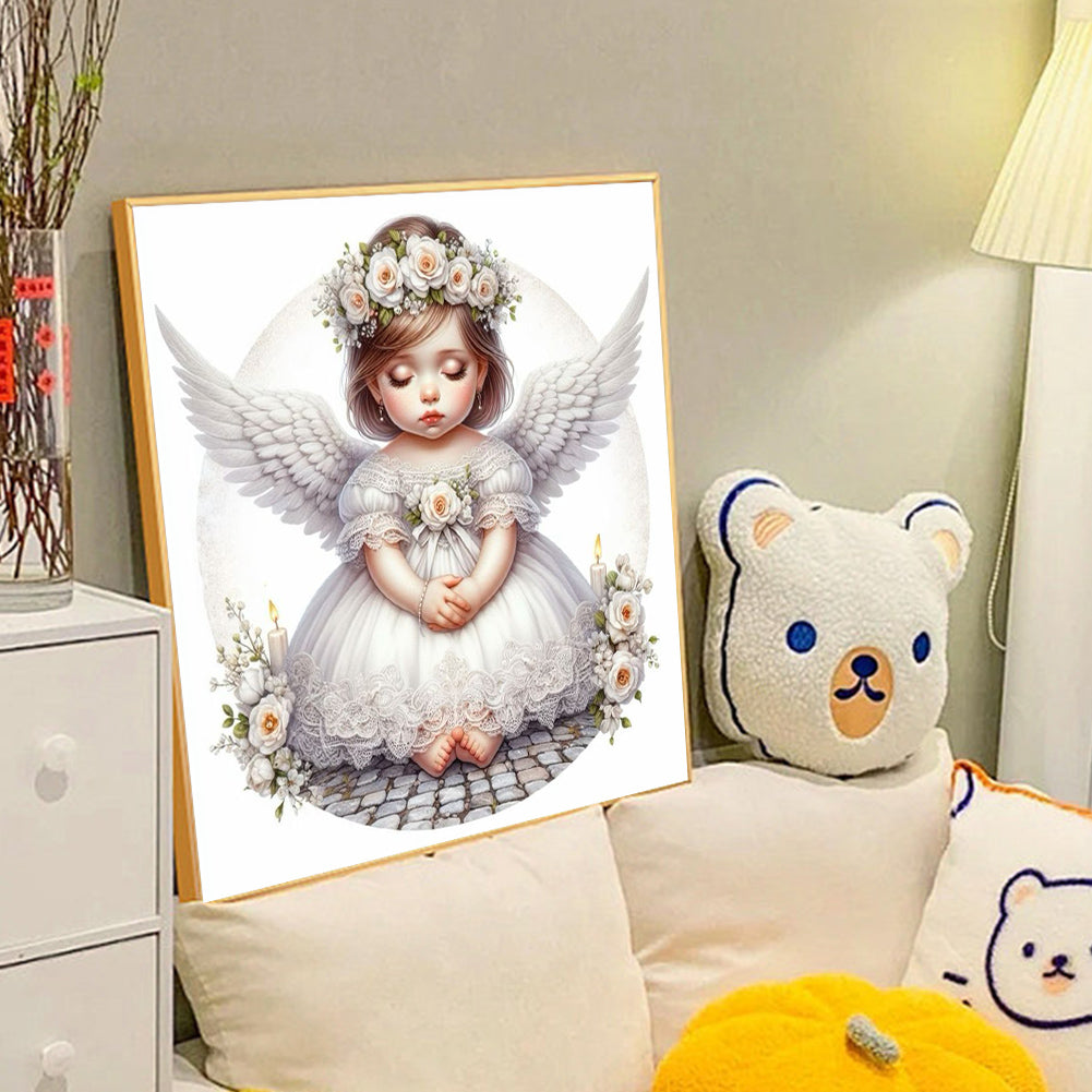 Angel Child - Full Round Drill Diamond Painting 40*40CM