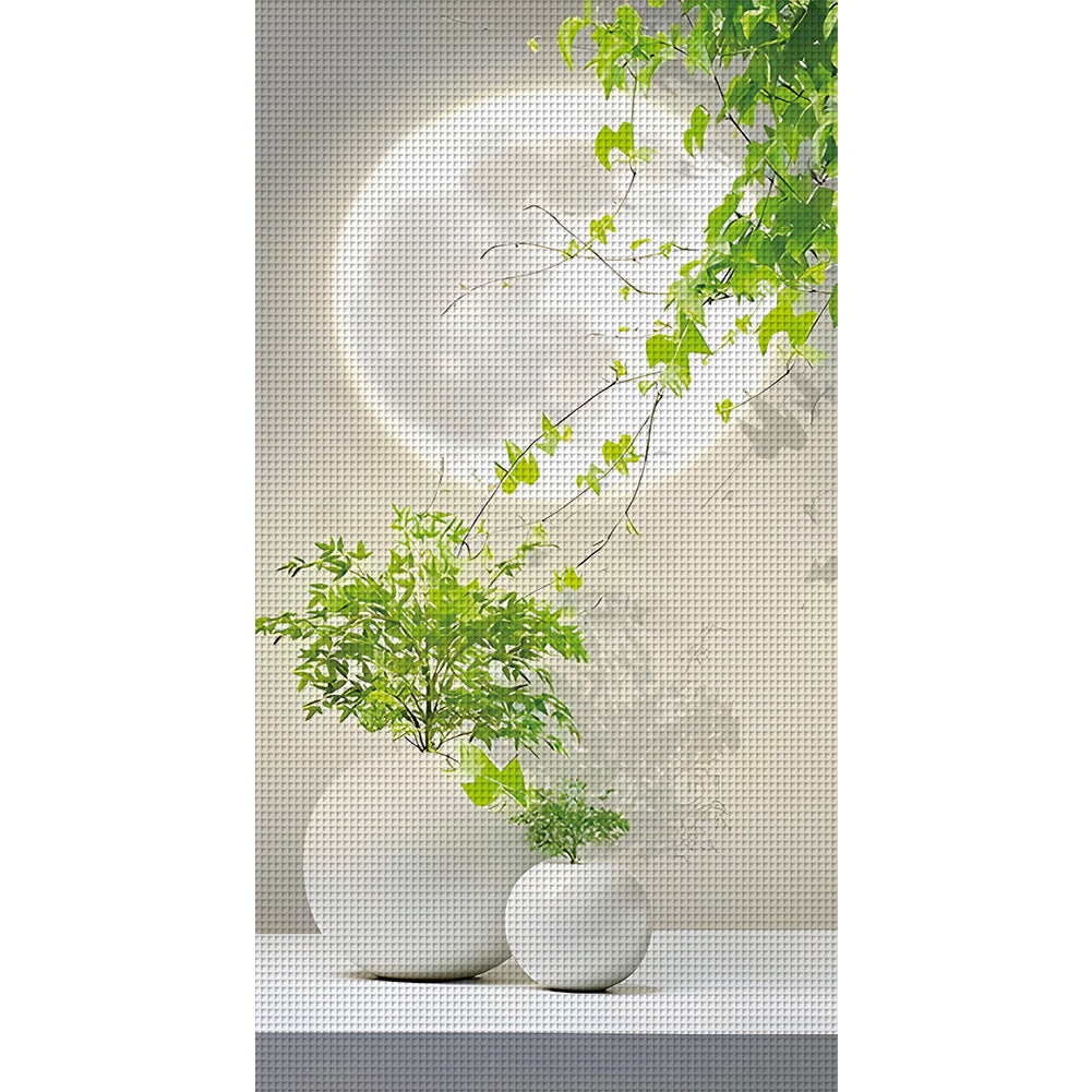 Like A Spring Breeze - 11CT Stamped Cross Stitch 50*90CM