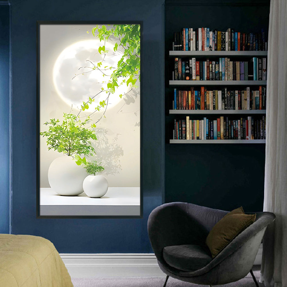 Like A Spring Breeze - 11CT Stamped Cross Stitch 50*90CM