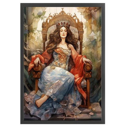 Classical Woman - 11CT Stamped Cross Stitch 50*70CM