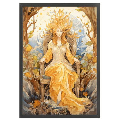 Classical Woman - 11CT Stamped Cross Stitch 50*70CM