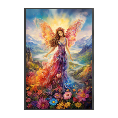 Butterfly Fairy - 11CT Stamped Cross Stitch 50*75CM
