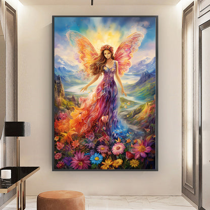 Butterfly Fairy - 11CT Stamped Cross Stitch 50*75CM