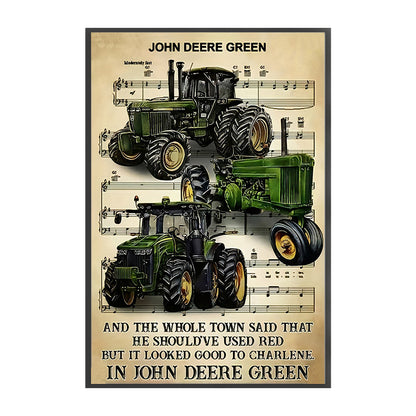 Agricultural Vehicles - 11CT Stamped Cross Stitch 50*75CM