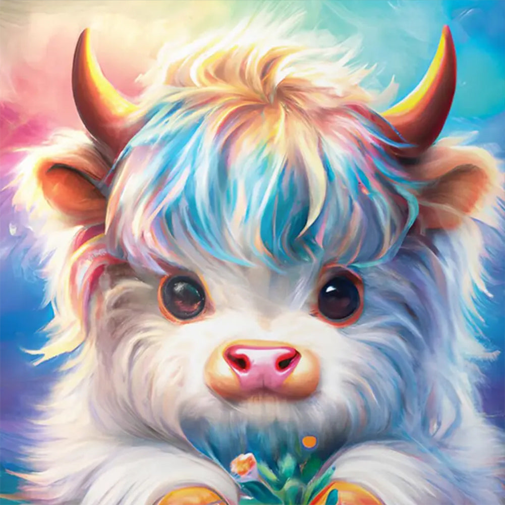 Yak - Full Round Drill Diamond Painting 30*30CM