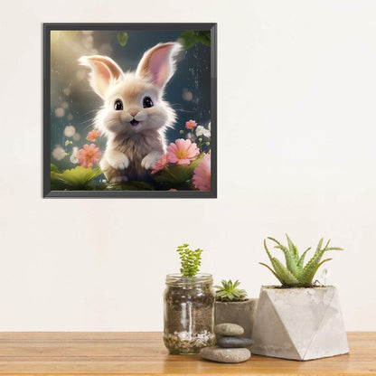 Rabbit - Full Square Drill Diamond Painting 30*30CM