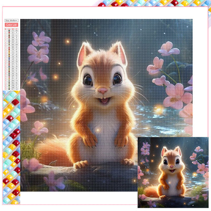 Squirrel - Full Square Drill Diamond Painting 30*30CM