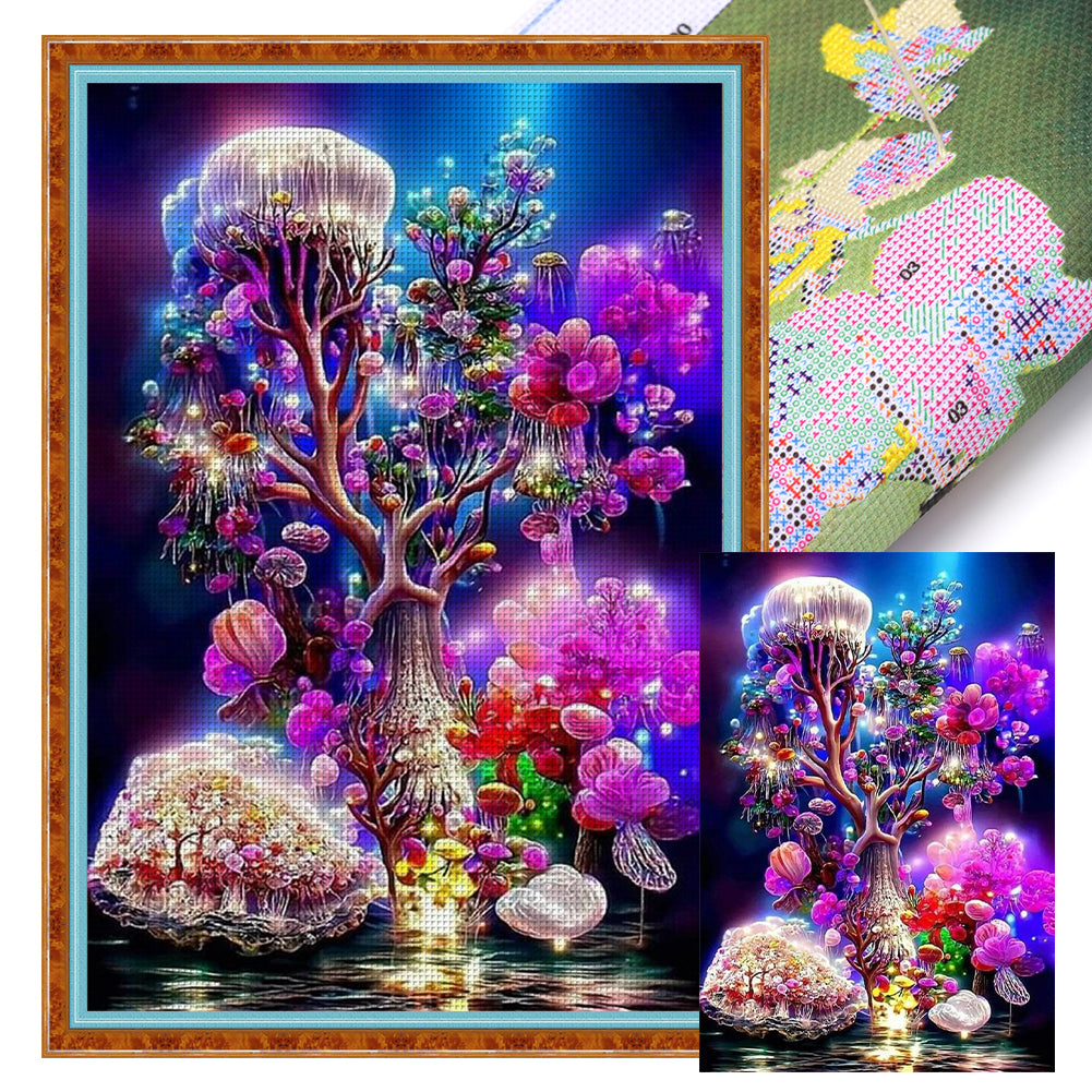 Spirit Tree - 11CT Stamped Cross Stitch 40*60CM