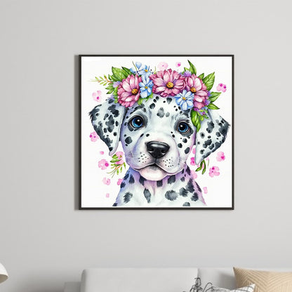 Dalmatians - Full Round Drill Diamond Painting 30*30CM