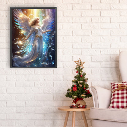 Winged Angel - Full Round Drill Diamond Painting 30*40CM