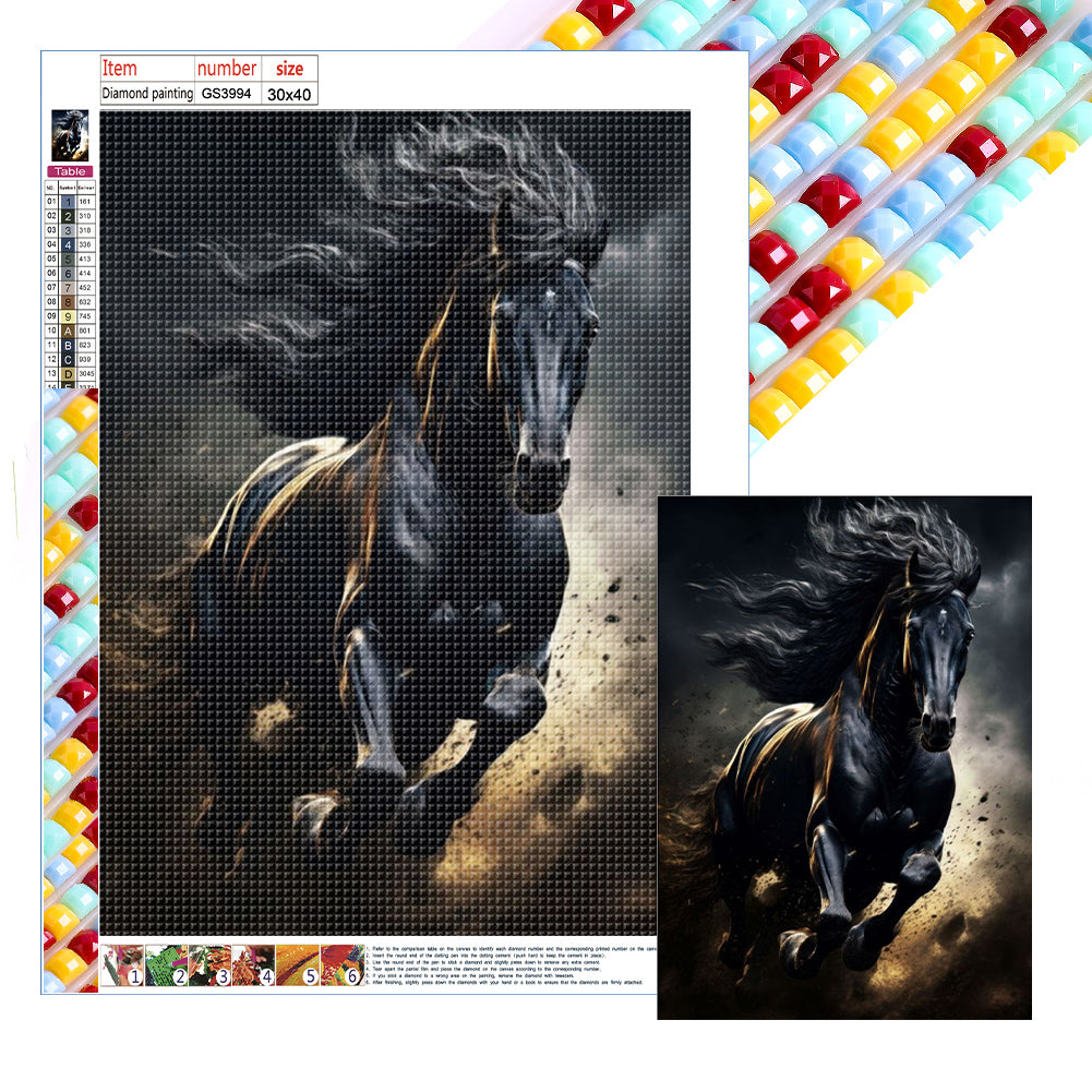 Horse - Full Square Drill Diamond Painting 30*40CM