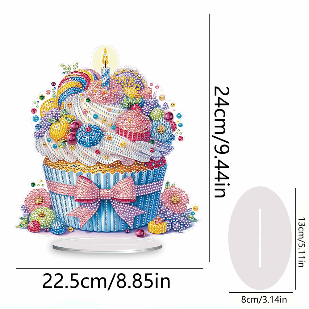 Heart Dessert DIY Diamond Painting Desktop Decoration for Office Desktop Decor