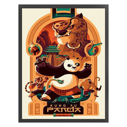 Kungfu Panda - 11CT Stamped Cross Stitch 40*55CM