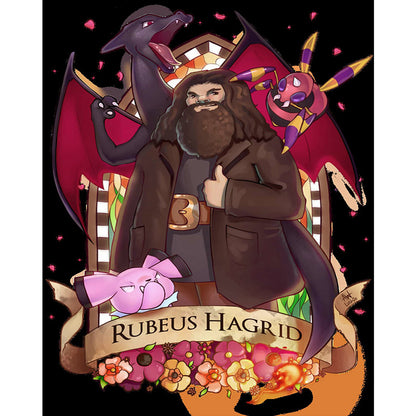 Pok¨¦mon And Hagrid - 11CT Stamped Cross Stitch 50*60CM