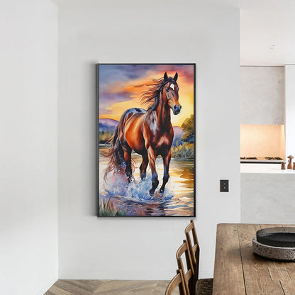 Horse - Full Round Drill Diamond Painting 40*60CM