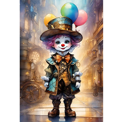 Clown - 11CT Stamped Cross Stitch 40*60CM