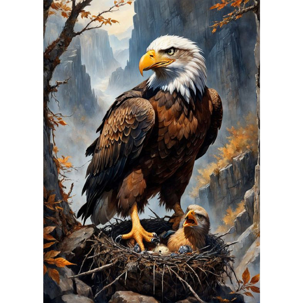 Eagle - Full Square Drill Diamond Painting 30*40CM