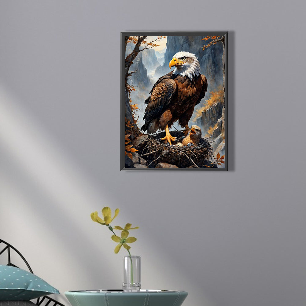 Eagle - Full Square Drill Diamond Painting 30*40CM