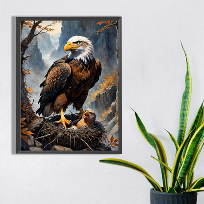 Eagle - Full Square Drill Diamond Painting 30*40CM