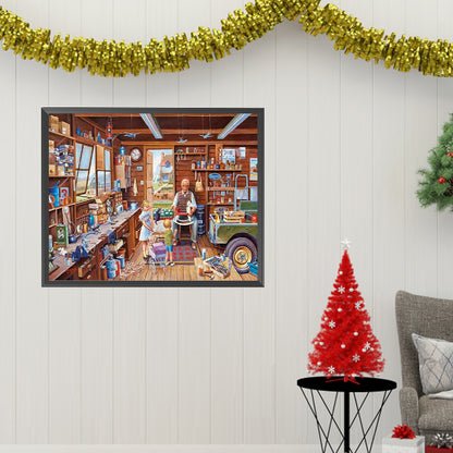 Cozy Tool Room - Full Square Drill Diamond Painting 50*40CM