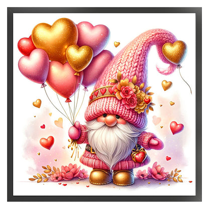 Valentine'S Day Goblin - 11CT Stamped Cross Stitch 40*40CM