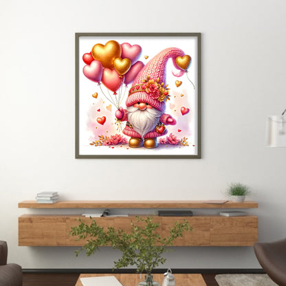 Valentine'S Day Goblin - 11CT Stamped Cross Stitch 40*40CM