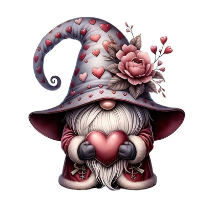 Valentine'S Day Goblin - 11CT Stamped Cross Stitch 30*40CM