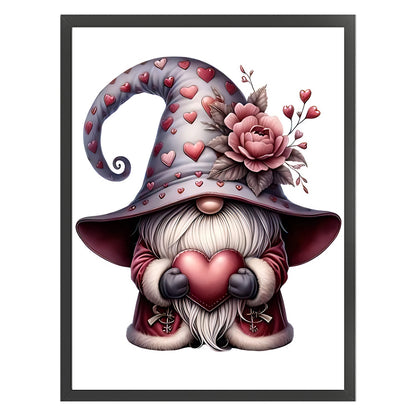 Valentine'S Day Goblin - 11CT Stamped Cross Stitch 30*40CM