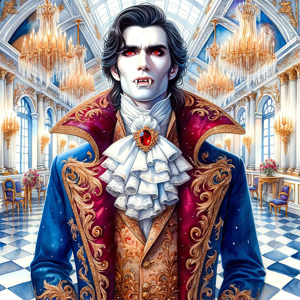 Vampire - Full Round Drill Diamond Painting 40*40CM