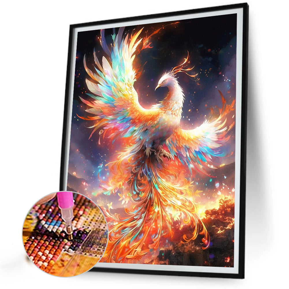 Phoenix - Full Round Drill Diamond Painting 40*50CM
