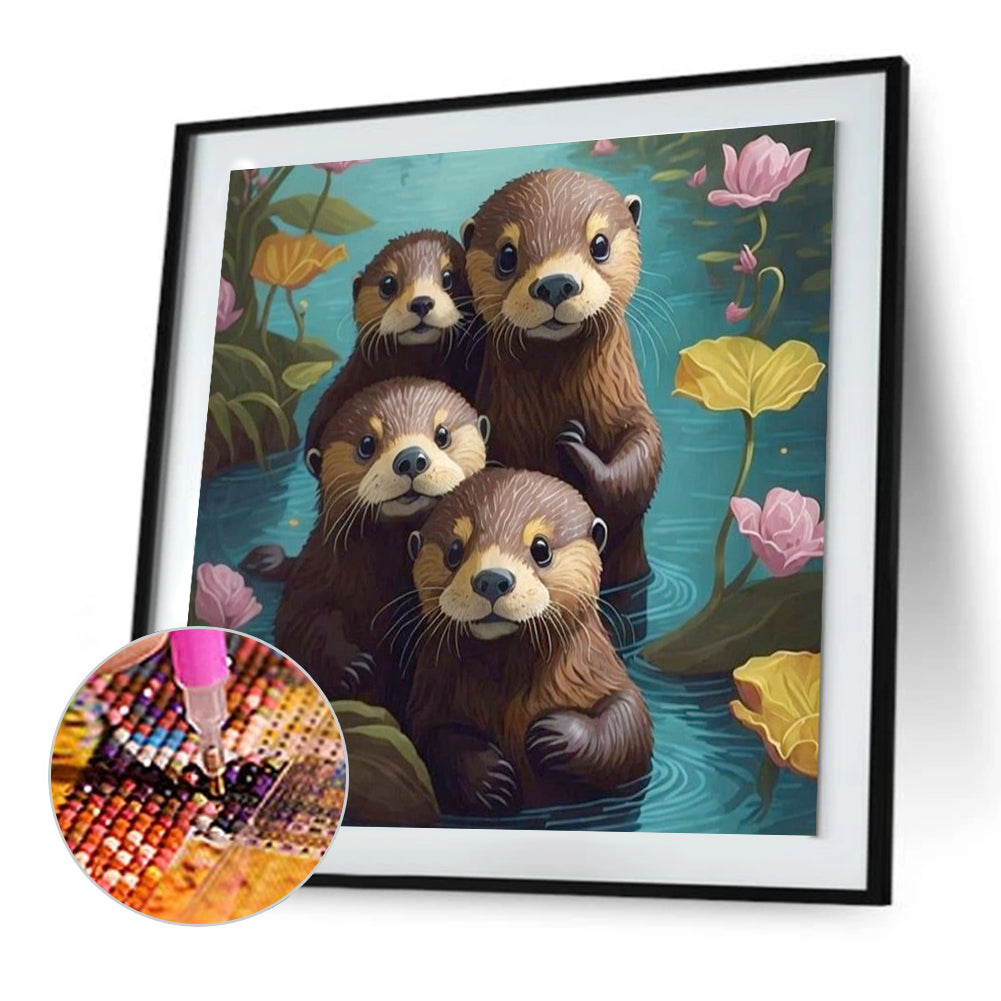 Minase - Full Round Drill Diamond Painting 30*30CM